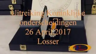 Lintjes Losser  26 4 2017