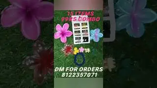₹99 Combo Offer 🔥 15 Hair Accessories in One Box | Best Budget Deal | DM to Order #gift  #giftideas