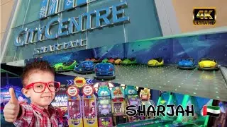 City Centre Sharjah 🇦🇪 [4K] Afternoon Walking tour | Sharjah Tourism Places