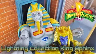Unboxing King Sphinx Mighty Morphin Power Ranger Action Figures Stop Motion