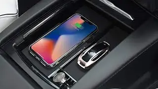 Tesla Model X Model S Wireless Charger Car Center Console Organizer