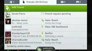 Little Kid on Xbox Live Singing