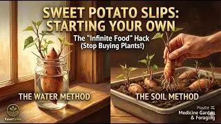 How to Turn 1 Sweet Potato into 50 lbs of Food! 🍠 The 'Slip' Method Explained
