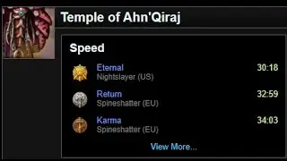 Eternal DMF Week 3 AQ40 in 30:18 - Classic Anniversary Fury Warrior