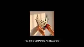 Wall Decor Art For 3D Printing and Laser Cut Digital Files