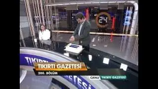 Tıkırtı Gazetesi'nde 200. b&ouml;l&uuml;m sevinci