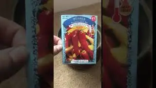 Hungarian Yellow Wax Pepper seeds from $Dollar Tree!