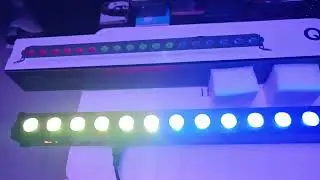 REVIEW RÁPIDO BARRA LED /BAÑADOR /18 LEDS RGBW 4 EN 1 // 🇦🇷JULIO 2023