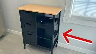 Walkthrough & Full Review of the Yitahome Kitchen Island Cart