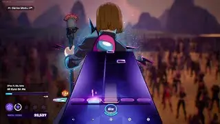 Nobara sings All Eyes On Me in (Fortnite Festival)
