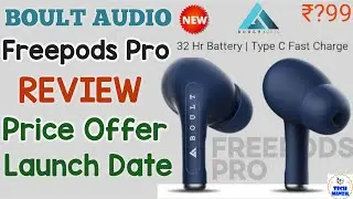 Boult freepods pro - best earbuds 2021 ? boult audio airbass freepods pro | boult freepods pro price