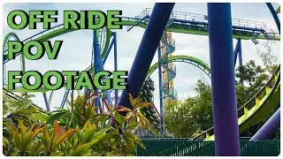 Medusa I Six Flags Discovery Kingdom I Off Ride I POV