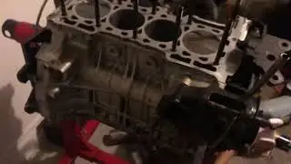 Forged H22 bottom end gets assembled!
