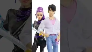 Джину!!😻 Новые куклы K-pop Demon Hunters 2026!!⭐️🍵🔥 #kpopdemonhunters #huntrix #sajaboys #shorts