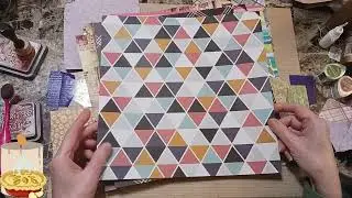 Завершаем осень с перекрещивающимися 6x6 #journalpockets