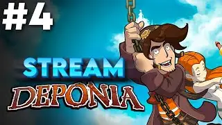 ДО ДРОПА НЕДОЛГО / ПРОХОЖДЕНИЕ DEPONIA / ДЕПОНИЯ / СТРИМ #4.1