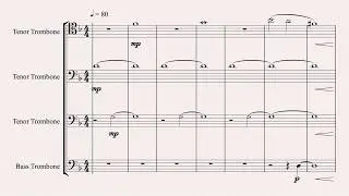 Trombone Quartet No. 2 (Op. 197)