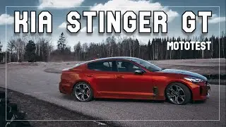 KIA STINGER GT TEST DRIVE + TIME ATTACK @RAPLA ∣ MOTOTEST