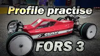 Xray XB2 '25 / Practising FORS 3 track profile (Dec 20th, 2025)