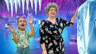 Ruby and Bonnie Chillout Ice Lounge In Dubai Family Vlog