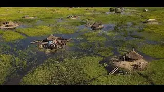 They live in the middle of Africa's largest swamp. Nilots in the swamp
