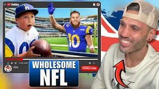 BRITISH GUY Emotionally Reacts to the Most WHOLESOME Moments in NFL!
