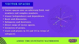 VECTOR SPACE, PROBLEMS PART 2