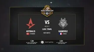 G2 vs. Astralis [Map 1 BO3] Game Show Global eSports Cup 2016 Finals