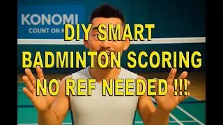 Konomi: The Badminton Scoreboard You Control Mid-Match