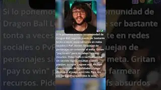 CHATGPT about THE DB LEGENDS COMMUNITY 🤣​​#dokamdave #dragonballlegends #chatgpt #community