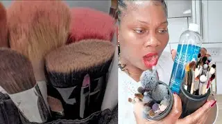 How To Clean And Keep Your Make-up Brushes Bacteria Free #makeup #makeupbrushes #cleaning