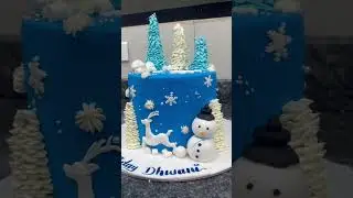 Simple theme cake