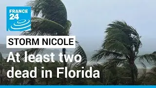 At least two dead as tropical storm Nicole sweeps across Florida &bull; FRANCE 24 English