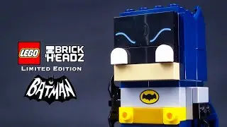 BATMAN CLASSIC TV SERIES: Stop Motion Self-Build! (LEGO Batman Limited Edition BrickHeadz 40748)