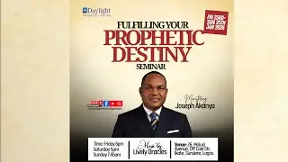 FULFILLING YOUR PROPHETIC DESTINY 2026 || DAY 2
