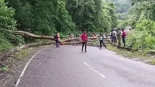 chitrakonda road block // Malkangiri news//ysn news // malkangiri