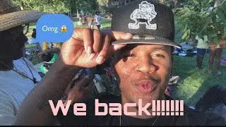 | I&rsquo;m BACK!!!/Vibes in The Park VLOG!| 🤘🏾