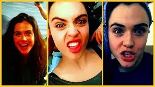 Jennie Jacques (JUDITH) Funny Moments - VIKINGS