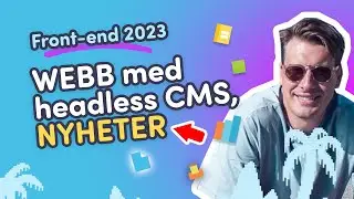 Lär dig hämta och presentera ett nyhetsflöde med headless CMS och API, ny site från scratch del 2