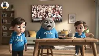 Catbin Discovers His New Home | Funny AI Animation for All Ages