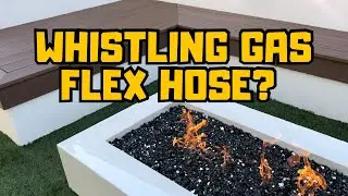 How To Stop Your Gas Flex Hose From Whistling!