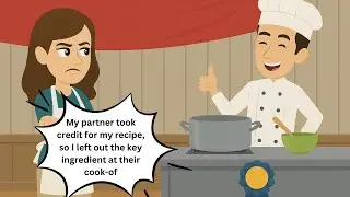 My partner took credit for my recipe, so I left out the key ingredient at their cook-of