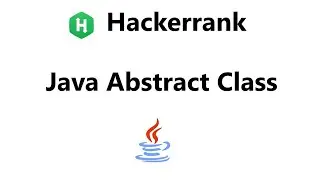 #31 Hackerrank Java Abstract Class Solution - Java | Hackerrank Java