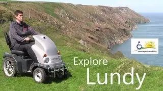 Explore Lundy by Tramper all-terrain scooter