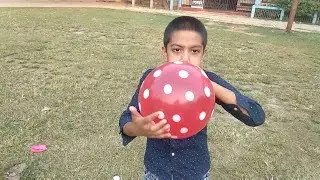 Outdoor Fun with dot balloons // Ep- 23 // Balloons Pop shows //