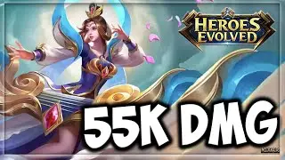 BEST POSITIONING MAGE + HEALING!! | Heroes Evolved - Naiad Build | Ranked Gameplay