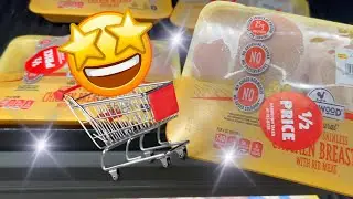 Red Sticker WIN!!  Weekly Family ALDI Haul July 2023