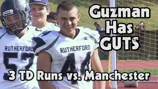 Rutherford 35 Manchester Reg. 32 | Week 0 Football Highlights | Kris Guzman 3 TD Game