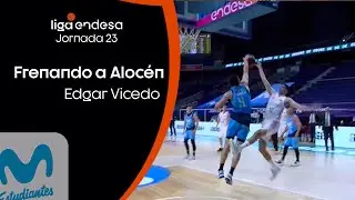 EDGAR VICEDO le cierra el paso a Aloc&eacute;n | Liga Endesa 2020-21