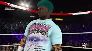 WWE 2K24 James Vs Russell Roberts